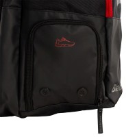 Mochila Black Crown Raptor Negro Rojo