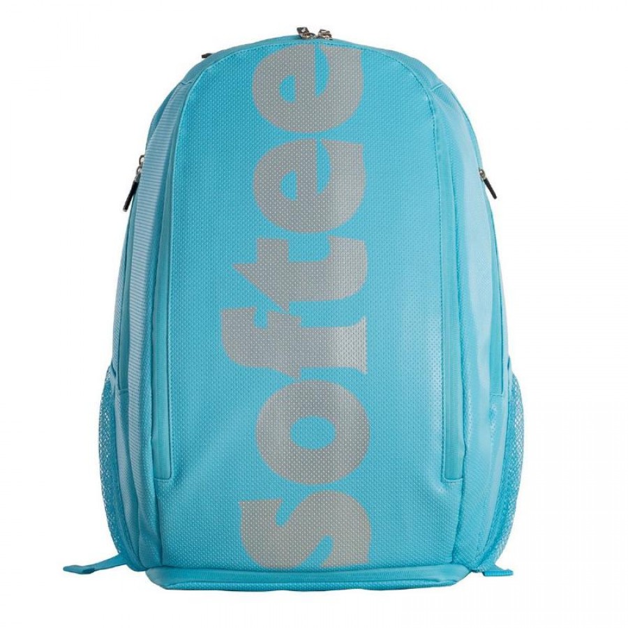 Mochila Softee Car Azul Celeste