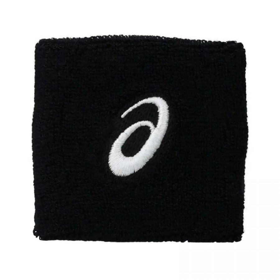 Muñequera Asics Performance Negro 2 Unidades