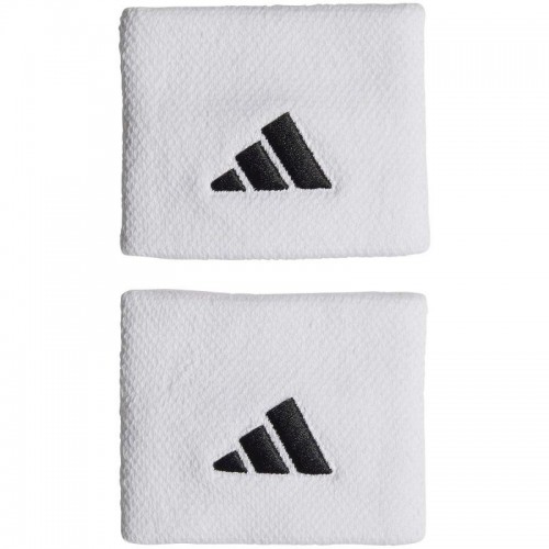 Muñequeras Adidas Blanco Negro 2 Unidades
