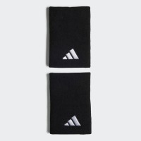 Muñequeras Adidas Negro Grande 2 Unidades