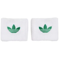 Muñequeras Adidas Originals Tenis Blanco 2 Unidades