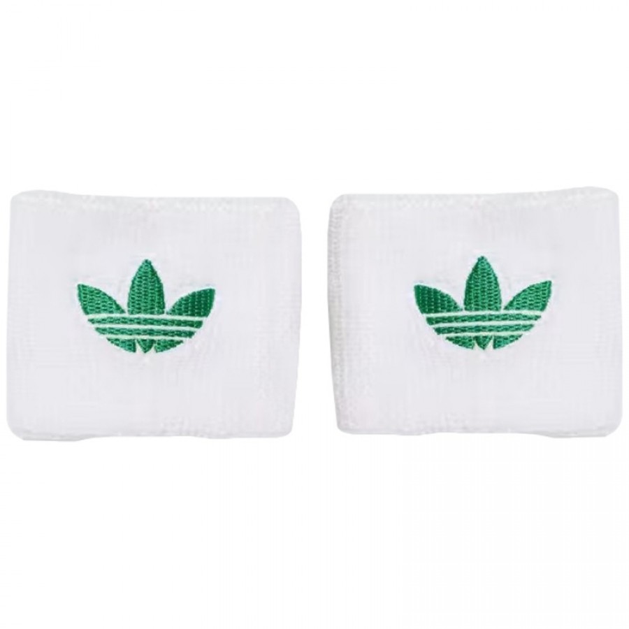 Muñequeras Adidas Originals Tenis Blanco 2 Unidades