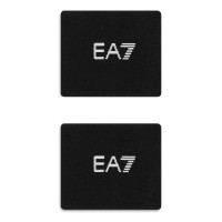 Armani EA7 Tennis Pro Pulseiras Longas Preta-Brancas 2 Unidades
