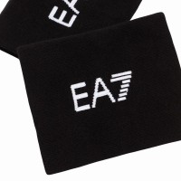 Armani EA7 Tennis Pro Pulseiras Longas Preta-Brancas 2 Unidades