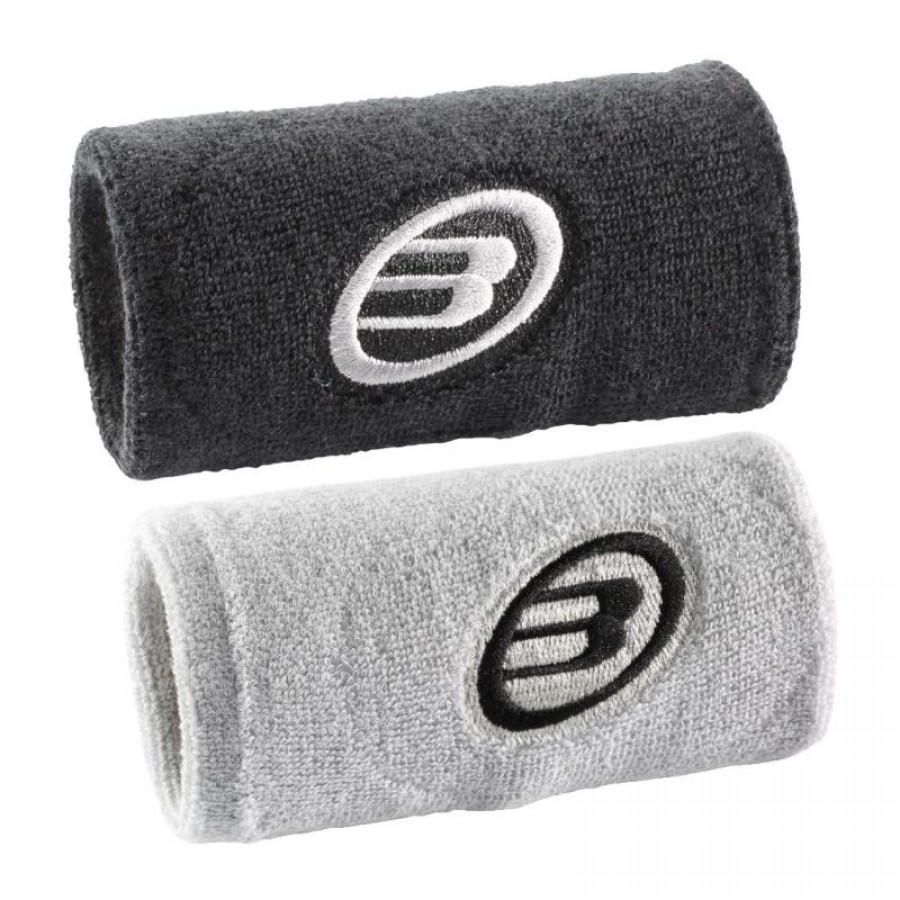 Muñequeras Bullpadel BPMU252 I Negro Piedra