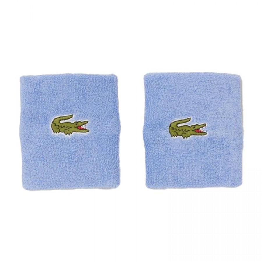 Lacoste Blue Violet Wristbands 2 Units
