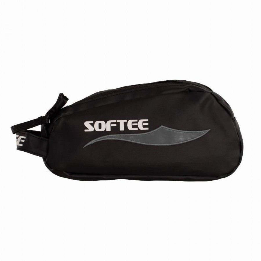 Softee Air Black Gray Toiletry Bag