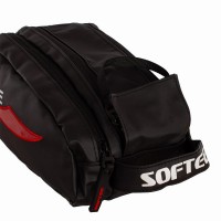 Trousse de toilette rouge Softee Air Noire