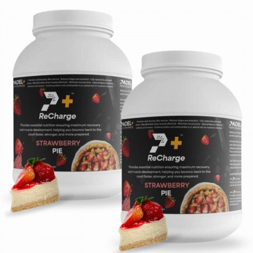 Pack Bote Padel Performance ReCharge Fresa X2