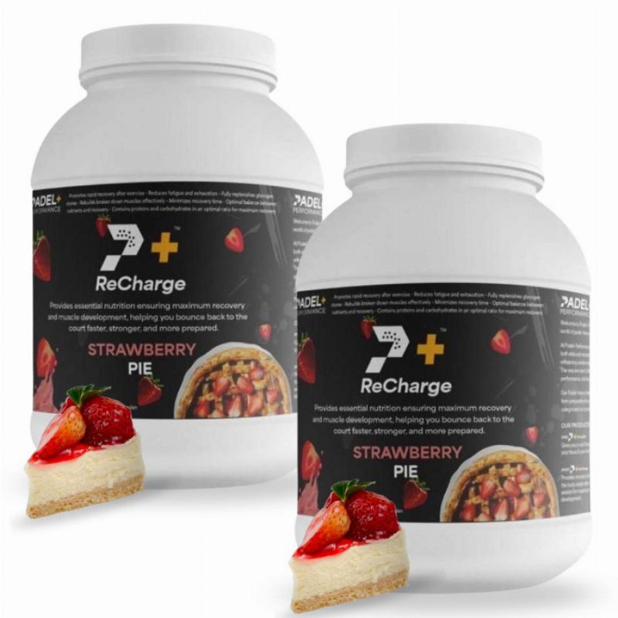 Pack Bote Padel Performance ReCharge Fresa X2