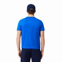 Pack Lacoste Novak Djokovic T-shirt bleu et casquette marine