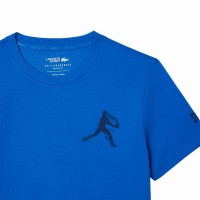Pack Lacoste Novak Djokovic T-shirt bleu et casquette marine
