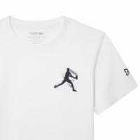 Pack Lacoste Novak Djokovic T-shirt blanc et casquette marine