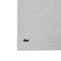 Pack Camiseta Lacoste Novak Djokovic Gris y Gorra Blanco