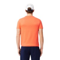 Pack Lacoste Novak Djokovic T-shirt orange et casquette blanche