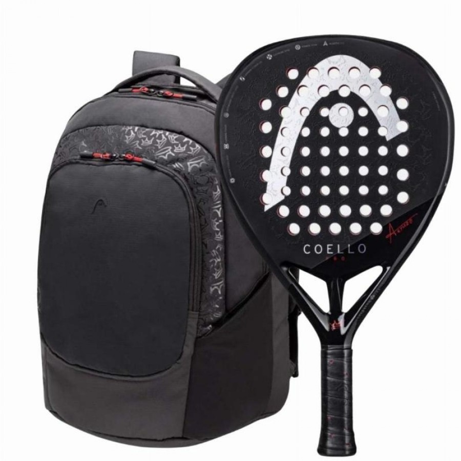 Head Coello Pro 2025 Racket Pack with Backpack