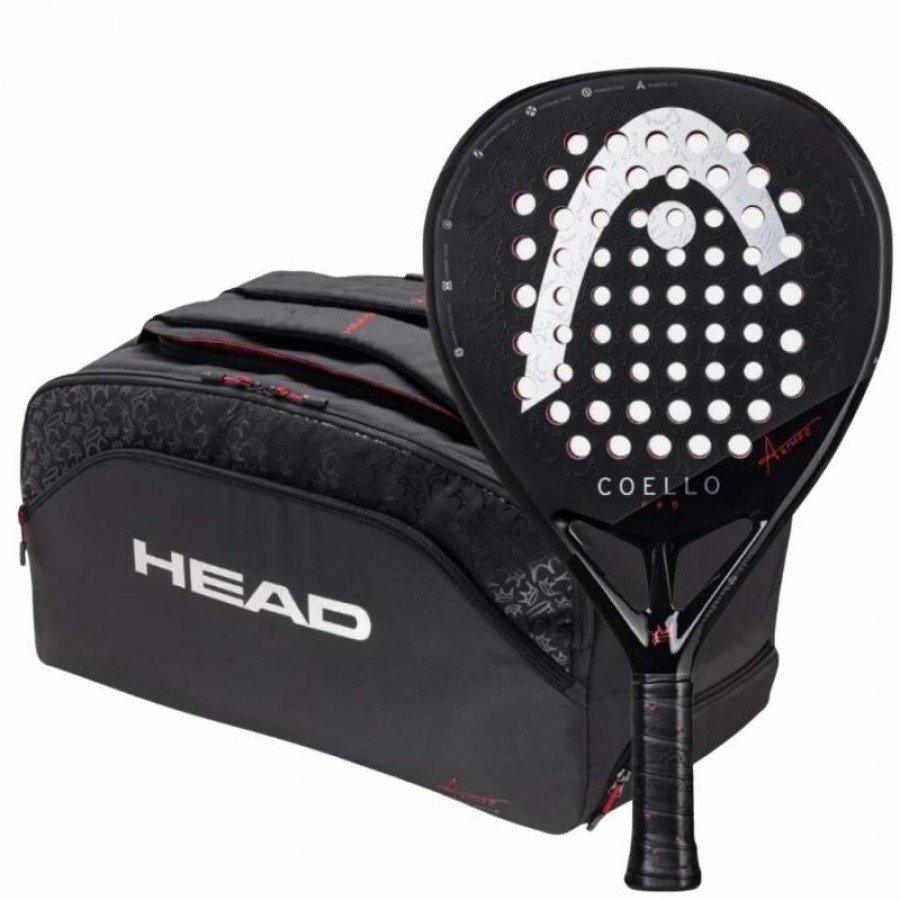 Head Coello Pro 2025 Racket Pack with Padel Racket Bag