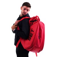 Sanyo Wolf Ensemble de raquettes de padel rouge