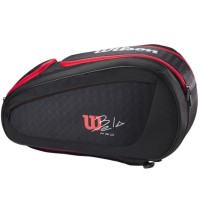 Paletero Wilson Bela V3 Negro Rojo