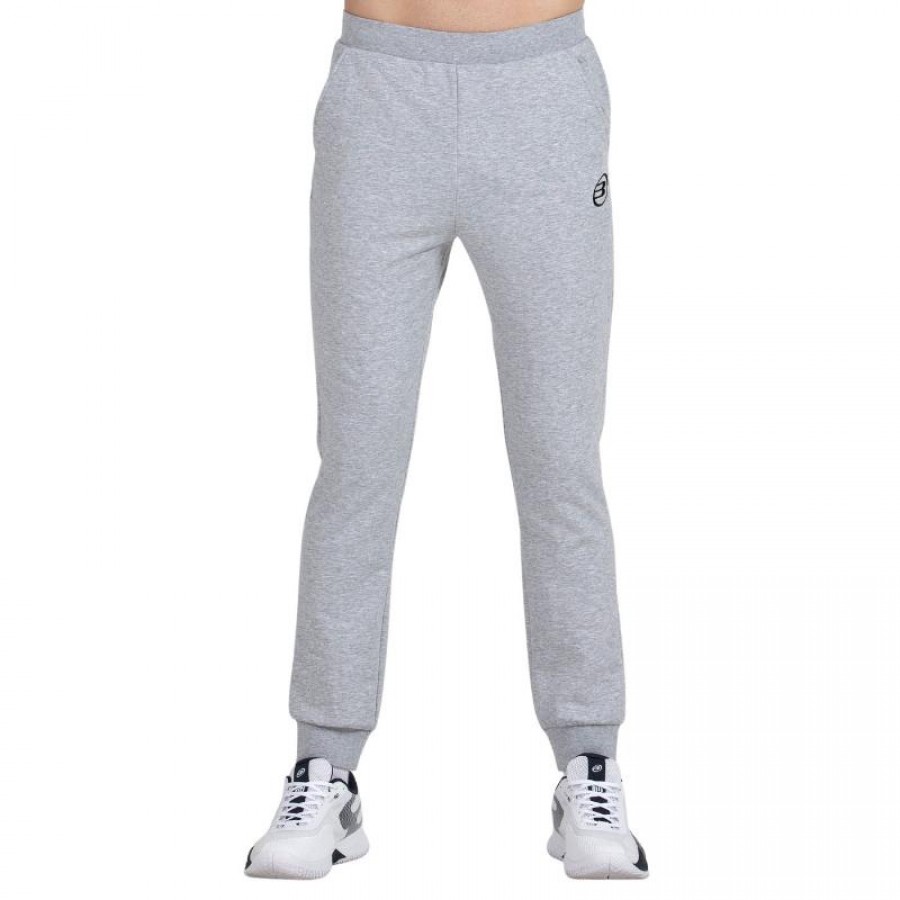 Pantalon Bullpadel Basar Gris Medio Vigore