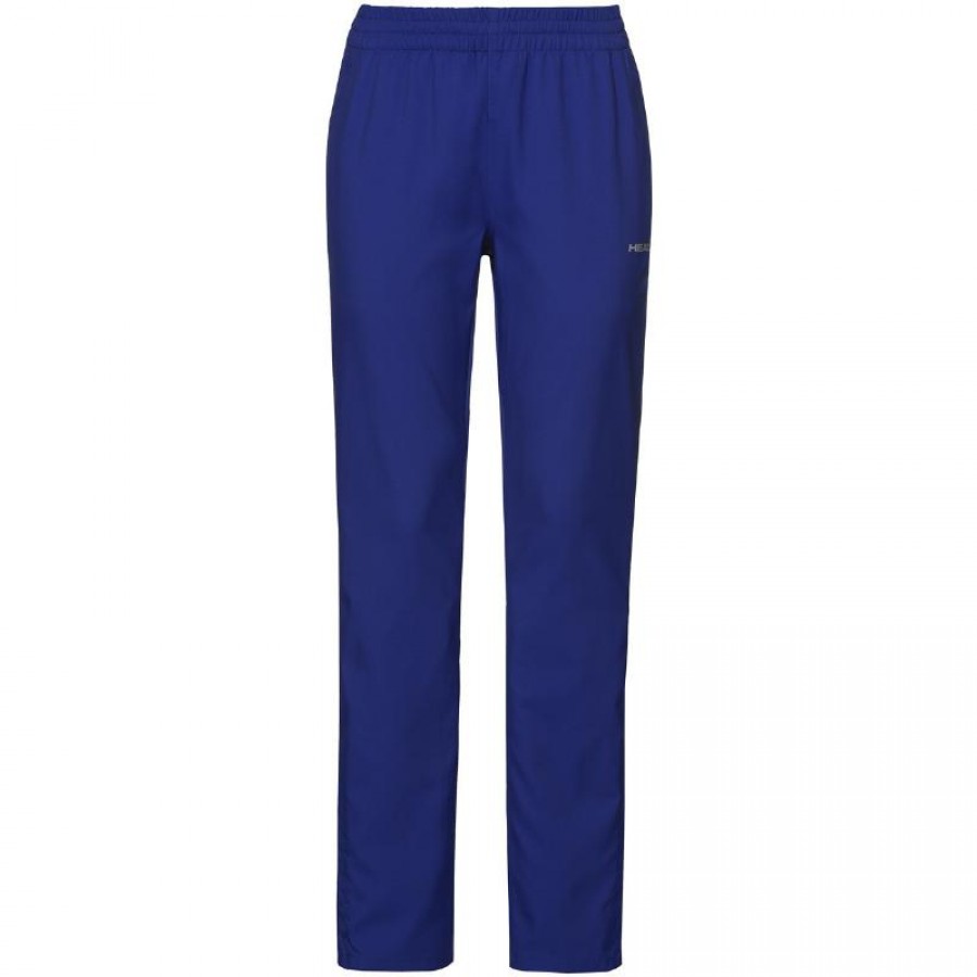 Pantalon Head Club Azul Royal Negro Mujer