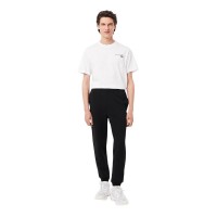 Pantalon Lacoste en coton noir