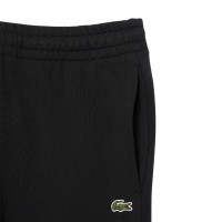 Pantalon Lacoste en coton noir