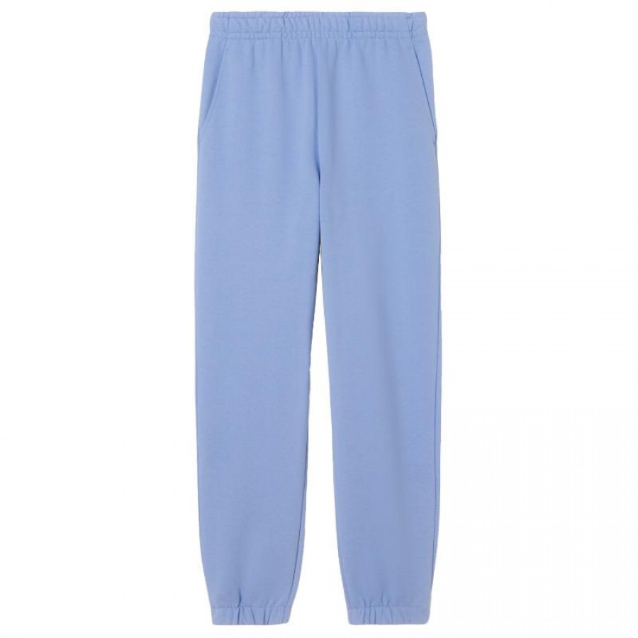 Pantalon Lacoste Sport Algodon Azul Violeta Mujer