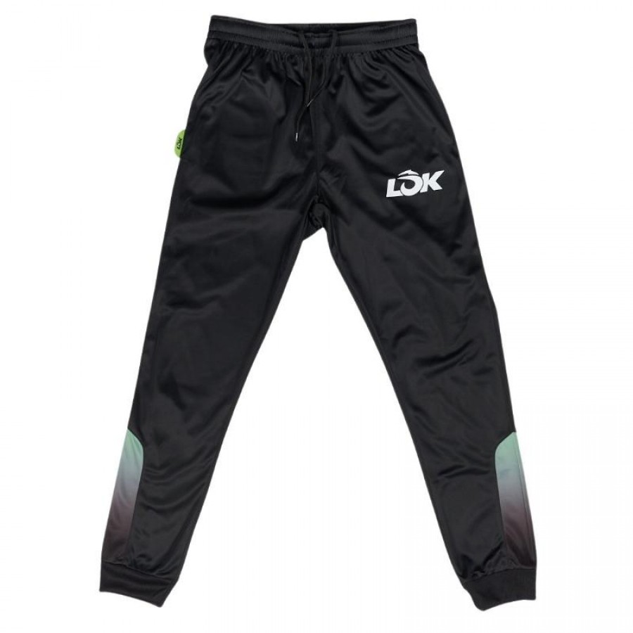 Pantalon Lok Training Negro Mujer