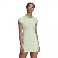 Polo Adidas Club 3 Stripes Verde Gris