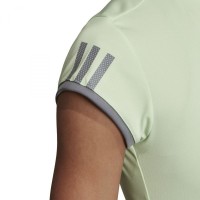 Polo Adidas Club 3 Stripes Verde Gris