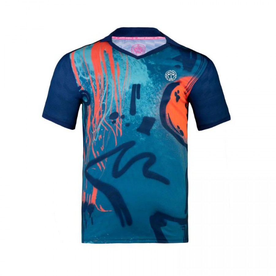 Polo Bidi Badu Eren Petroleo Bleu fonce PADELPOINT Polo Bidi Badu Eren Petroleo Bleu fonce