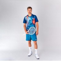 Polo Bidi Badu Eren Petroleo Bleu fonce PADELPOINT Polo Bidi Badu Eren Petroleo Bleu fonce