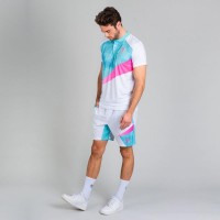 Polo Bidi Badu Kesar Blanco Menta Rosa