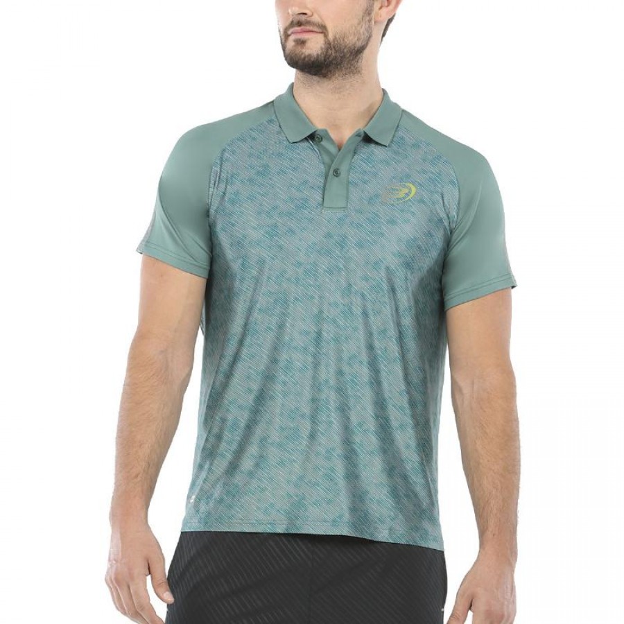 Polo Bullpadel Urbir Green Viridian PADELPOINT Polo Bullpadel Urbir Green Viridian