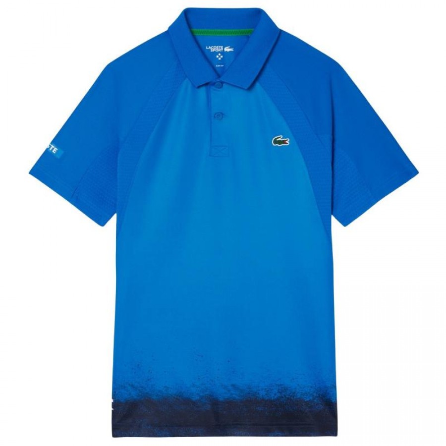 Polo Lacoste Daniil Medvedev Ultra Dry Azul