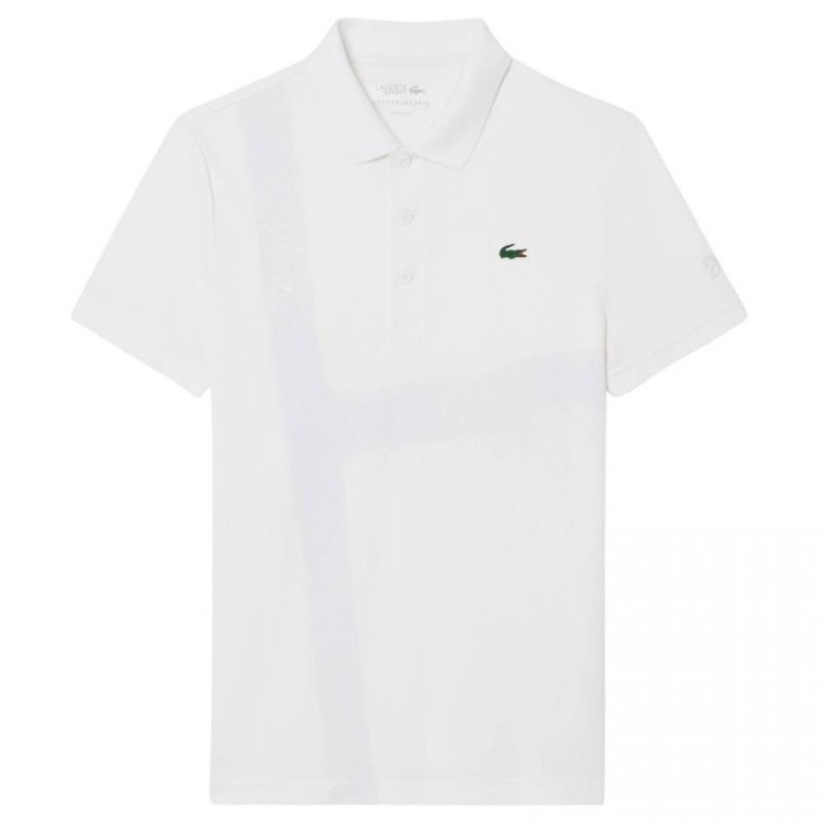 Polo Lacoste Novak Djokovic Ultra Dry Blanco
