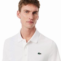 Polo Lacoste Novak Djokovic Ultra Dry Blanco