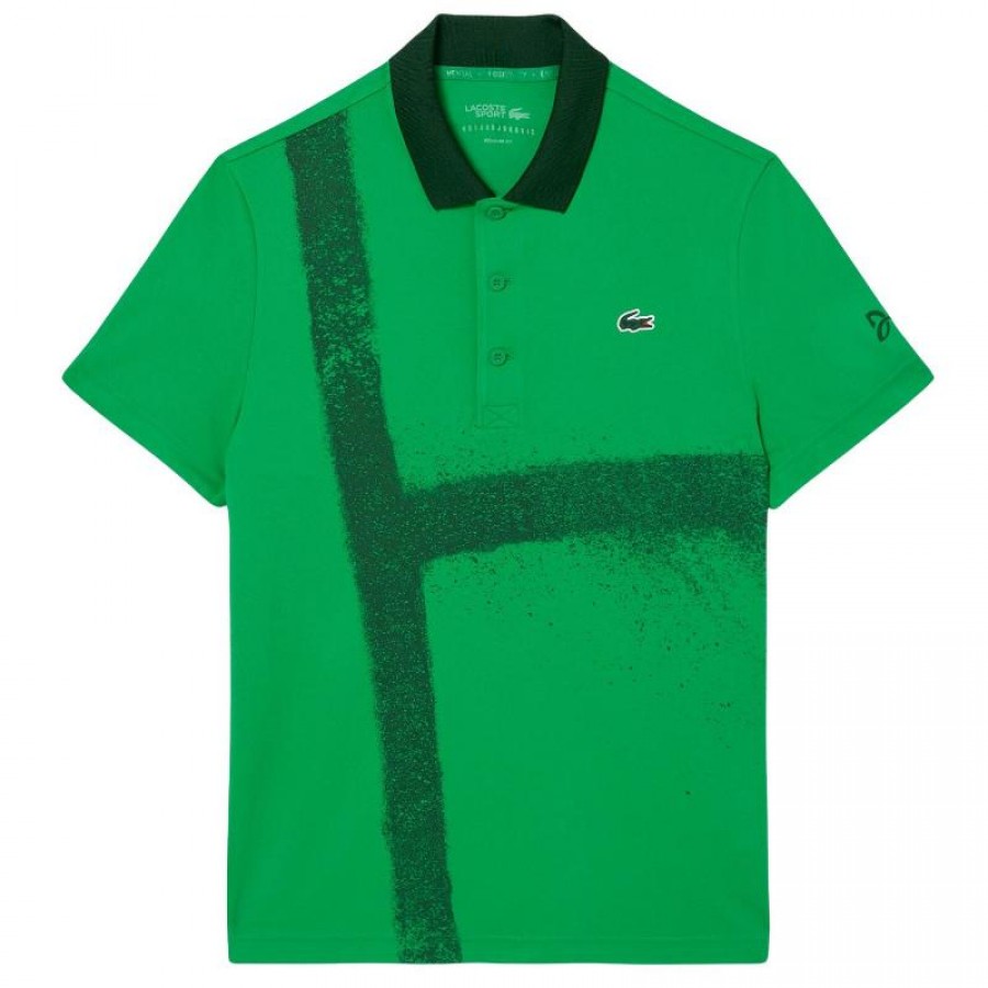 Polo Lacoste Novak Djokovic Ultra Dry Verde