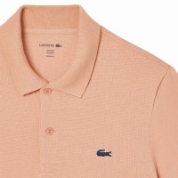 Polo Lacoste Regular Fit Algodon Beige Corail