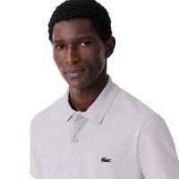 Polo Lacoste Regular Fit Algodon Gris Vigore