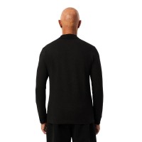 Polo Manga Larga Lacoste Regular Fit Algodon Negro