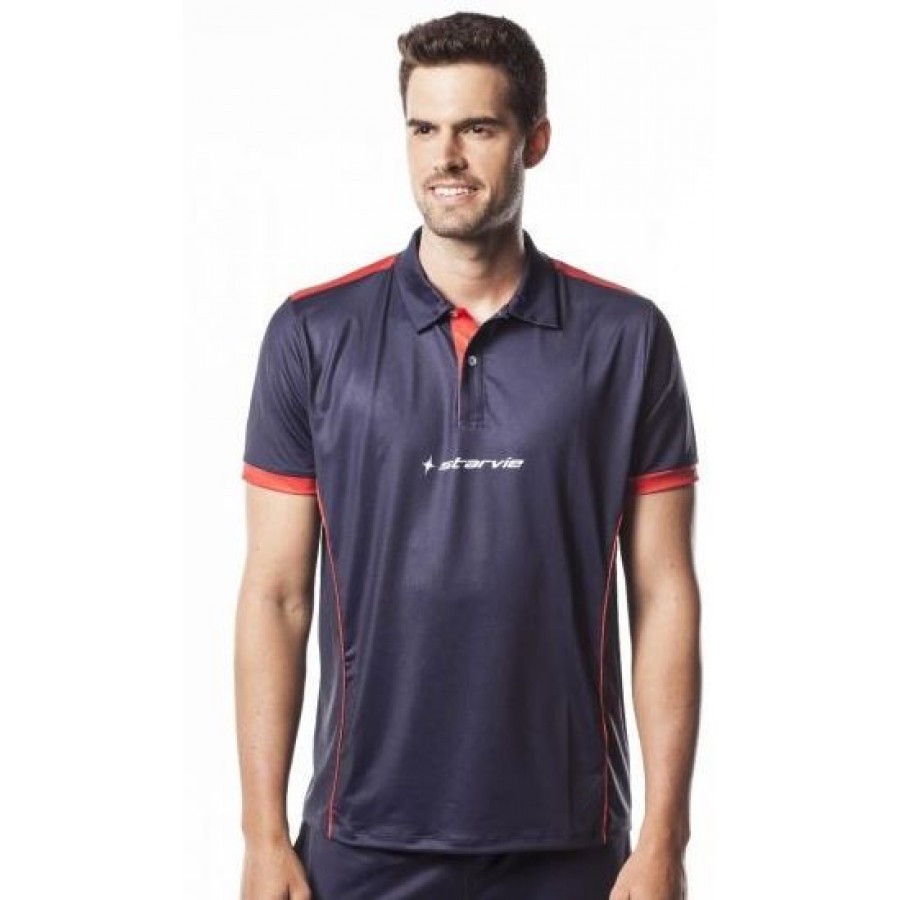 Polo Starvie Navy Blue Star