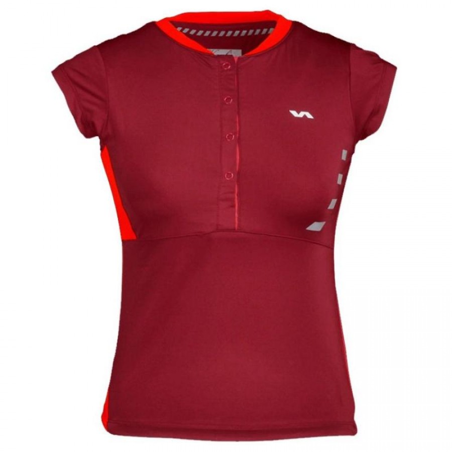 Polo Varlion MD13W12 Granate Mujer