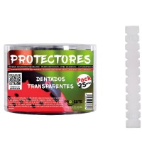 Protector Pro Elite Dentado Transparente 25 Unidades