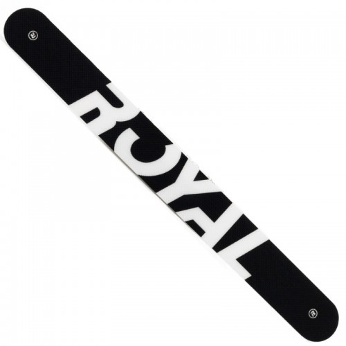 Protector Royal Padel Negro Logo Blanco