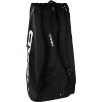 Raquetero Head Tour L Negro Blanco