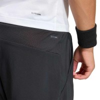Shorts Adidas Club 2 em 1 Preto Laranja