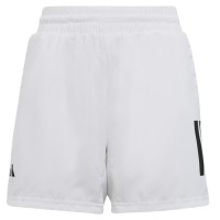Short Adidas Club 3 Stripes Blanco Junior